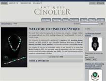 Tablet Screenshot of antiqueprague.com
